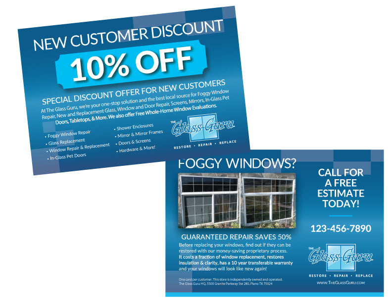 10 OFF Referral Coupon 1000 Qty The Glass Guru Franchise Store