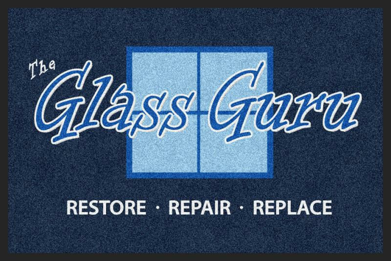 Logo Floor Mat [2 x 3] 1 Qty The Glass Guru Franchise Store