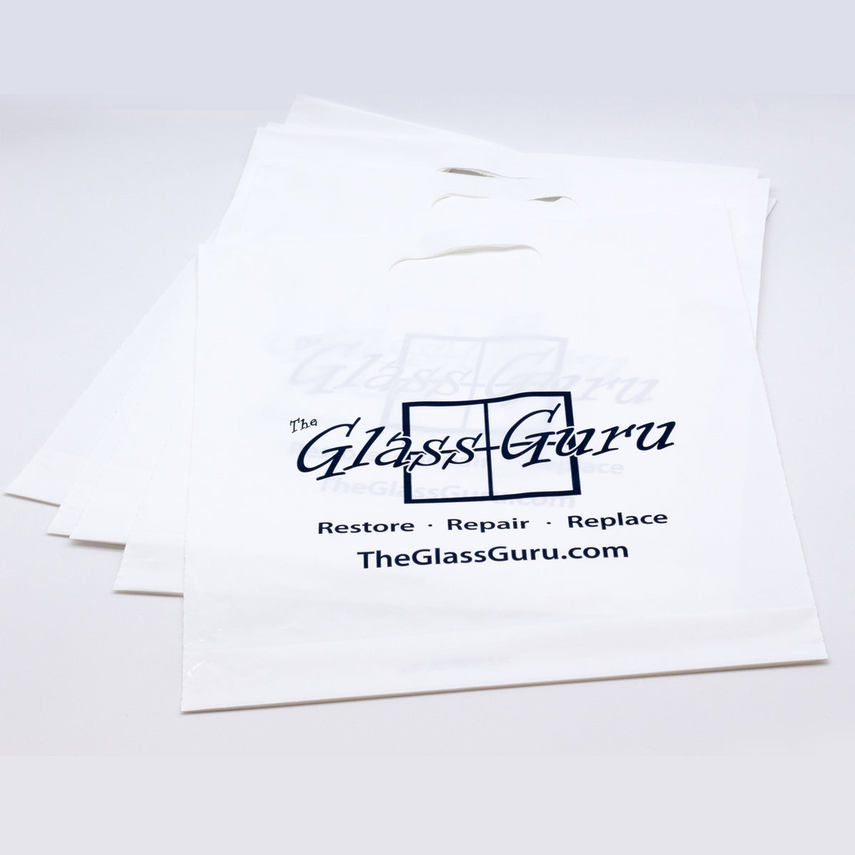 Individual Logo Bags The Glass Guru Franchise Store